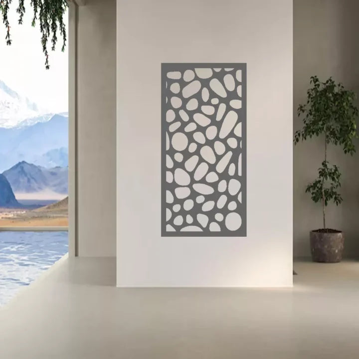 Metal Wall Art Pebble Screen image 4