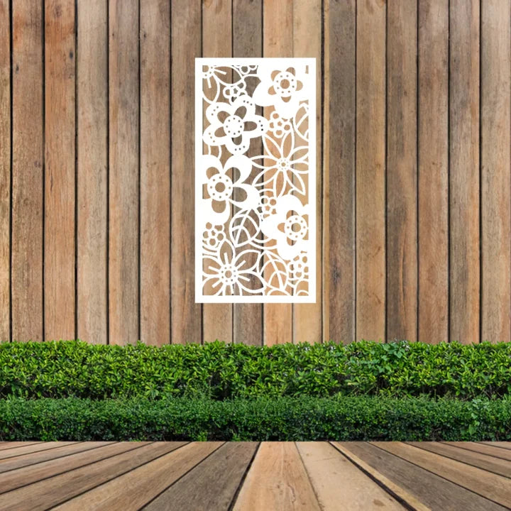 Metal Wall Art Flower Screen 2 image 1