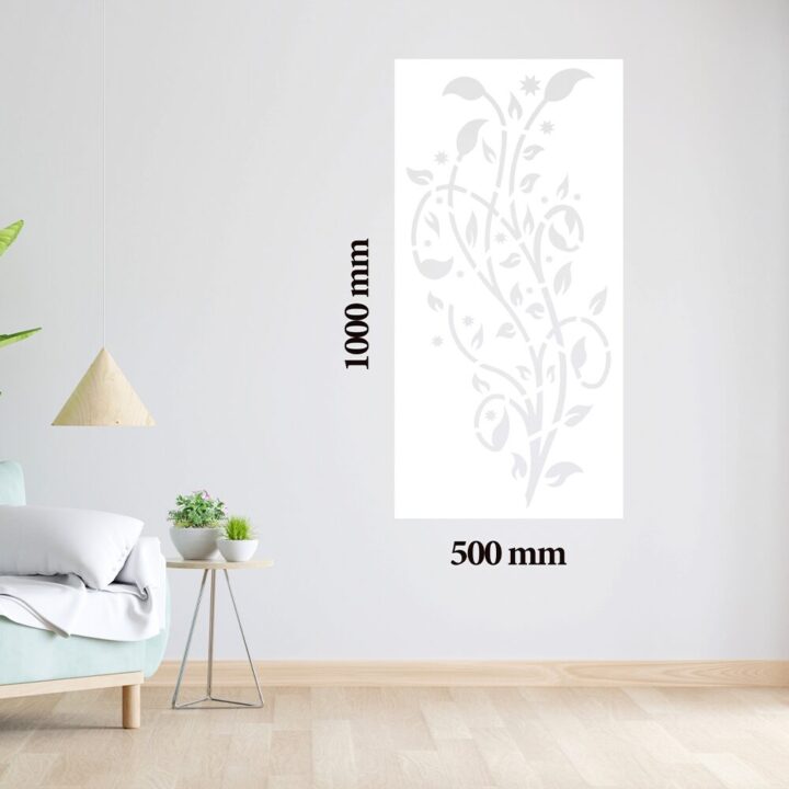 Metal Wall Art Black Meadow Home Decor image 2