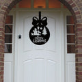 Christmas Wreath Snowman Bauble Front Door Hanger image 5