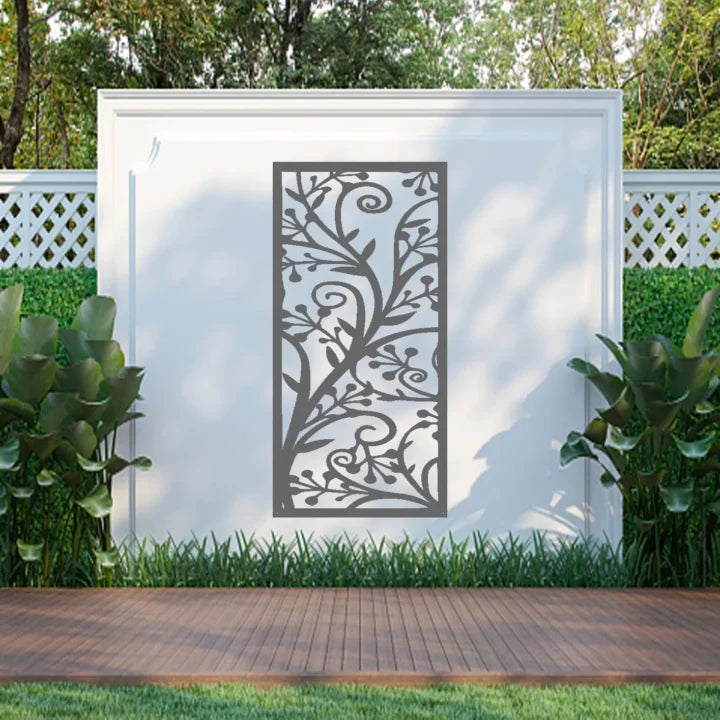 Metal Wall Art Flower Screen image 5