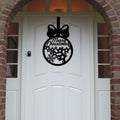 Christmas Wreath Star Front Door Hanger image 5