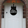 Christmas Wreath Merry Christmas Bauble Front Door Hanger image 5