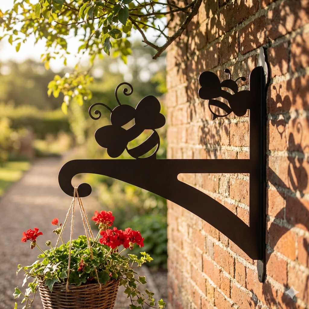 Hanging Basket Bracket Bee