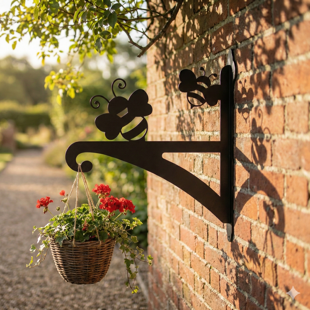 Hanging Basket Bracket Bee