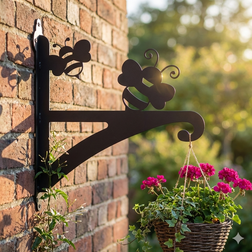 Hanging Basket Bracket Bee