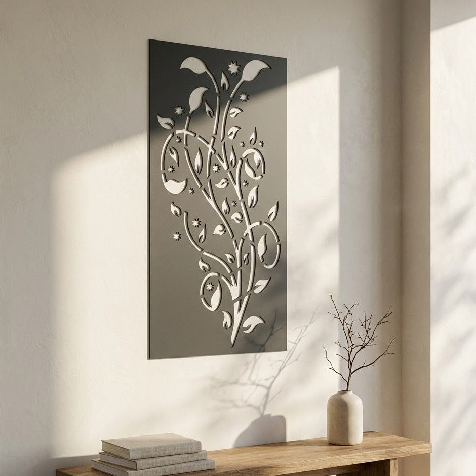 Metal Wall Art Black Meadow Home Decor