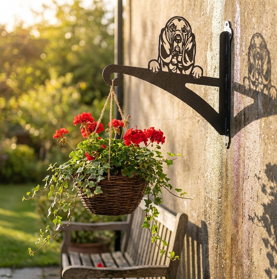 Hanging Basket Bracket Bloodhound