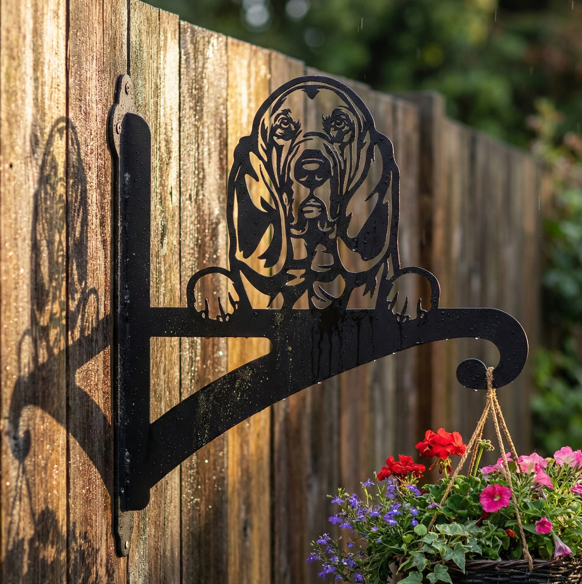 Hanging Basket Bracket Bloodhound