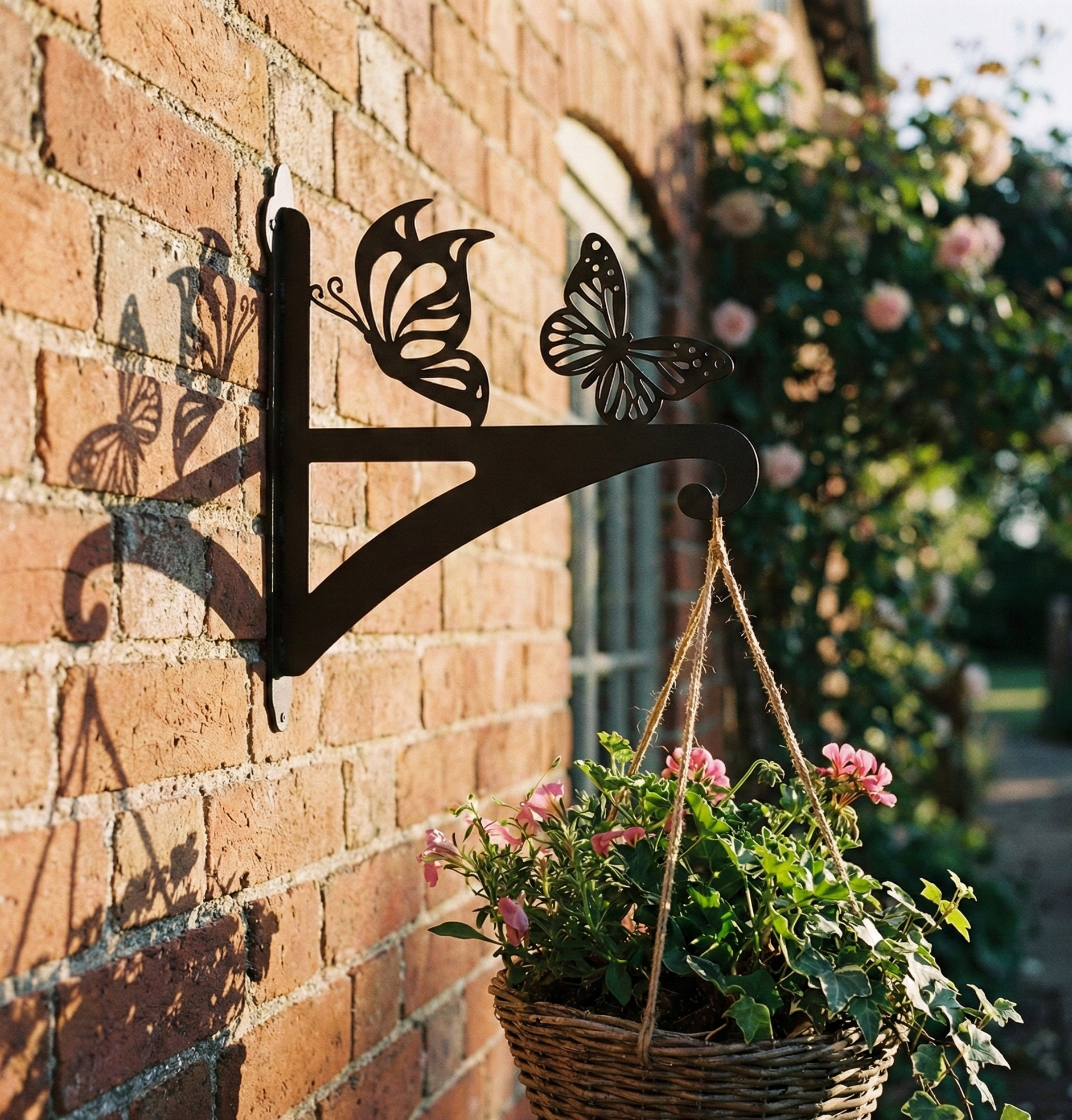 Hanging Basket Bracket Butterfly