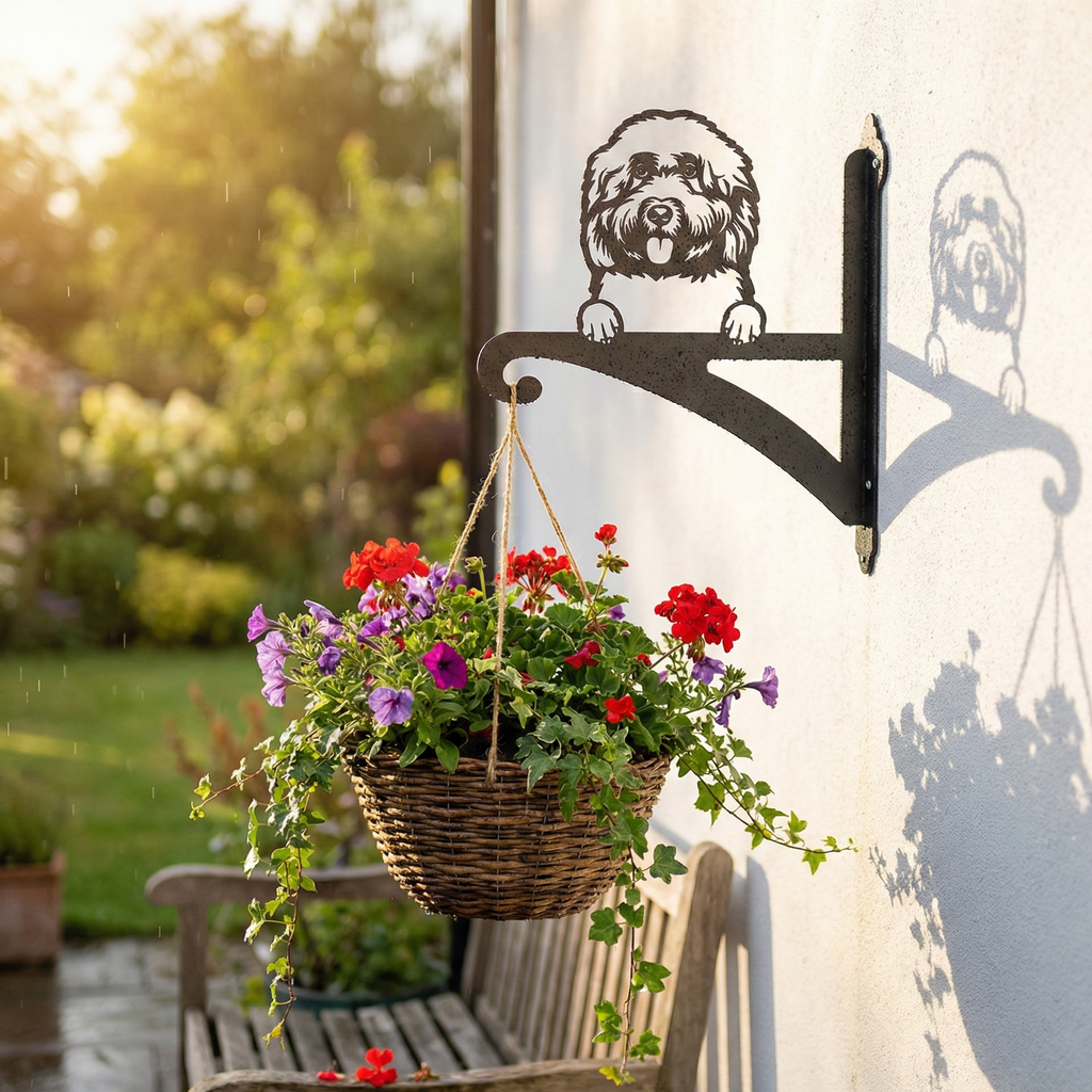 Hanging Basket Bracket Cockapoo