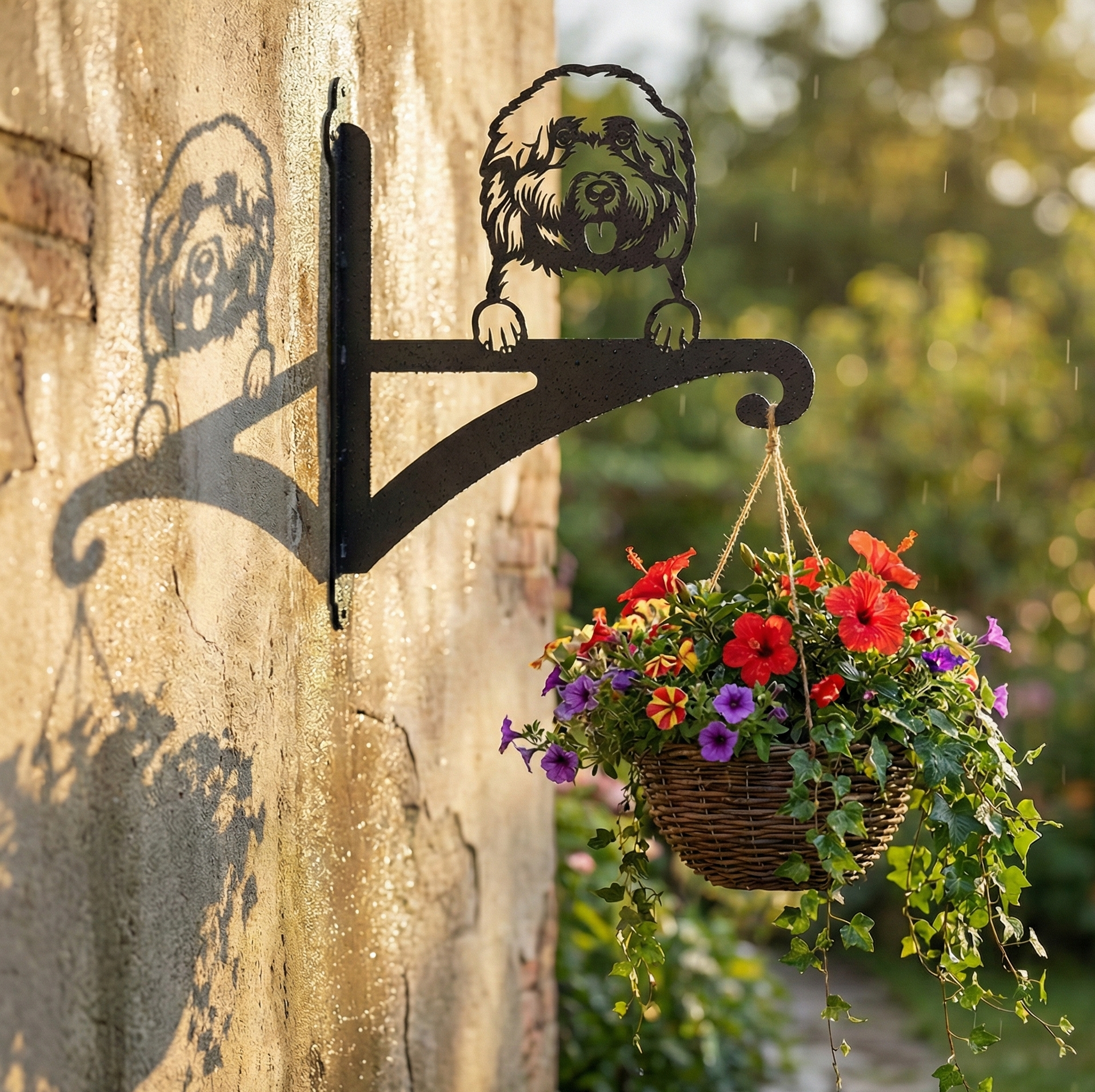 Hanging Basket Bracket Cockapoo