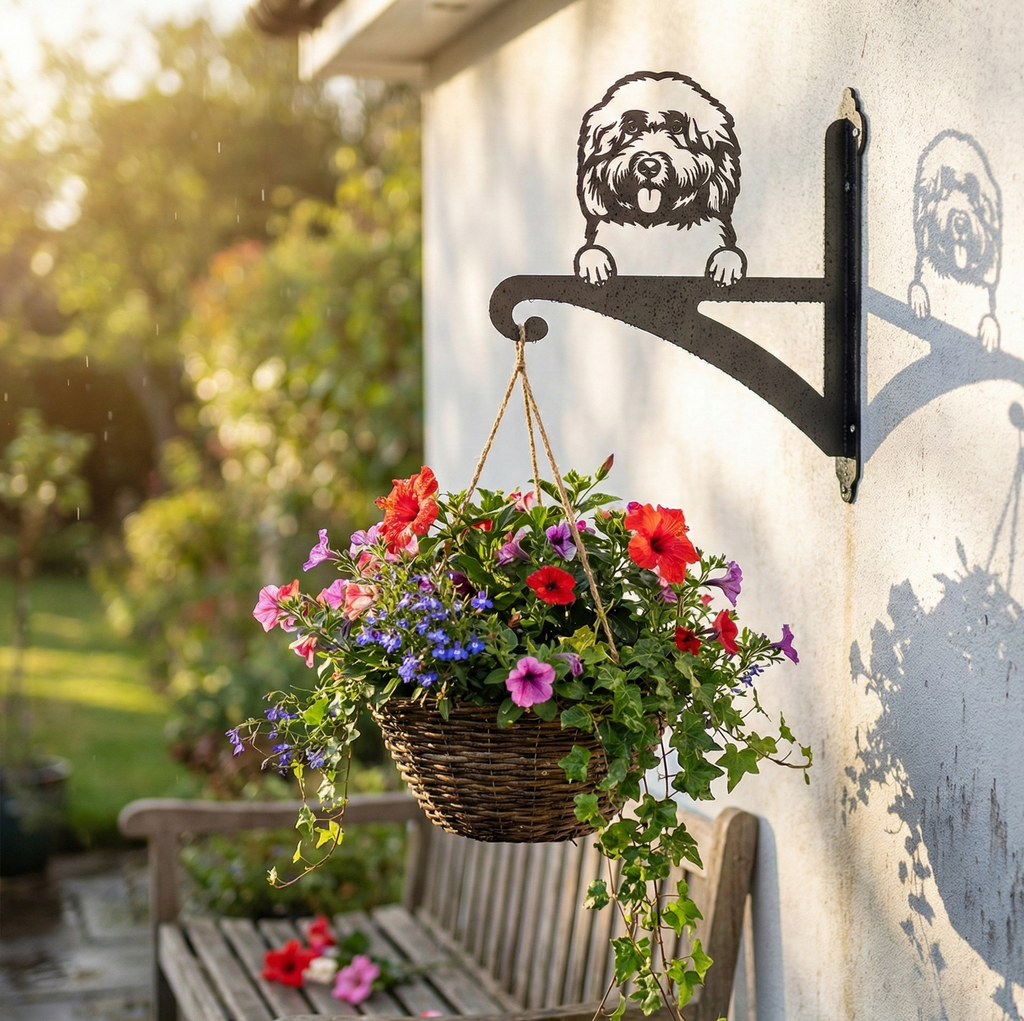 Hanging Basket Bracket Cockapoo