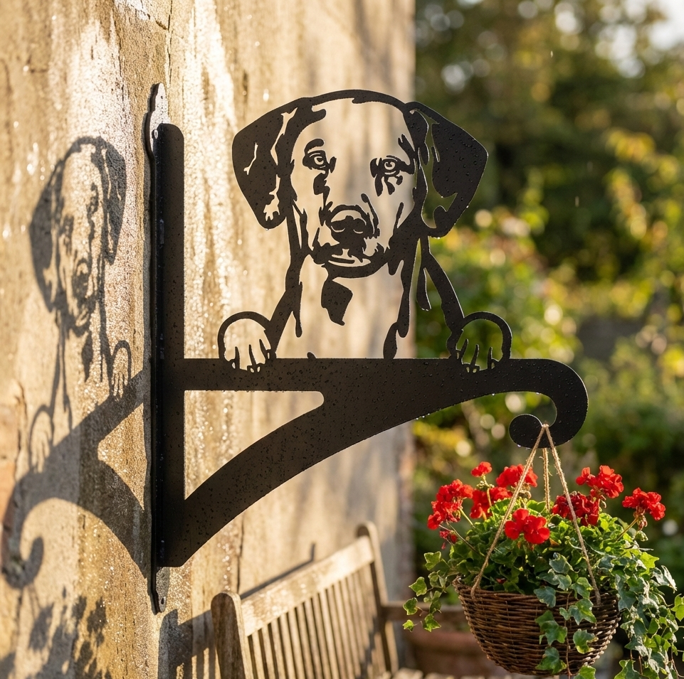 Hanging Basket Bracket Dalmatian