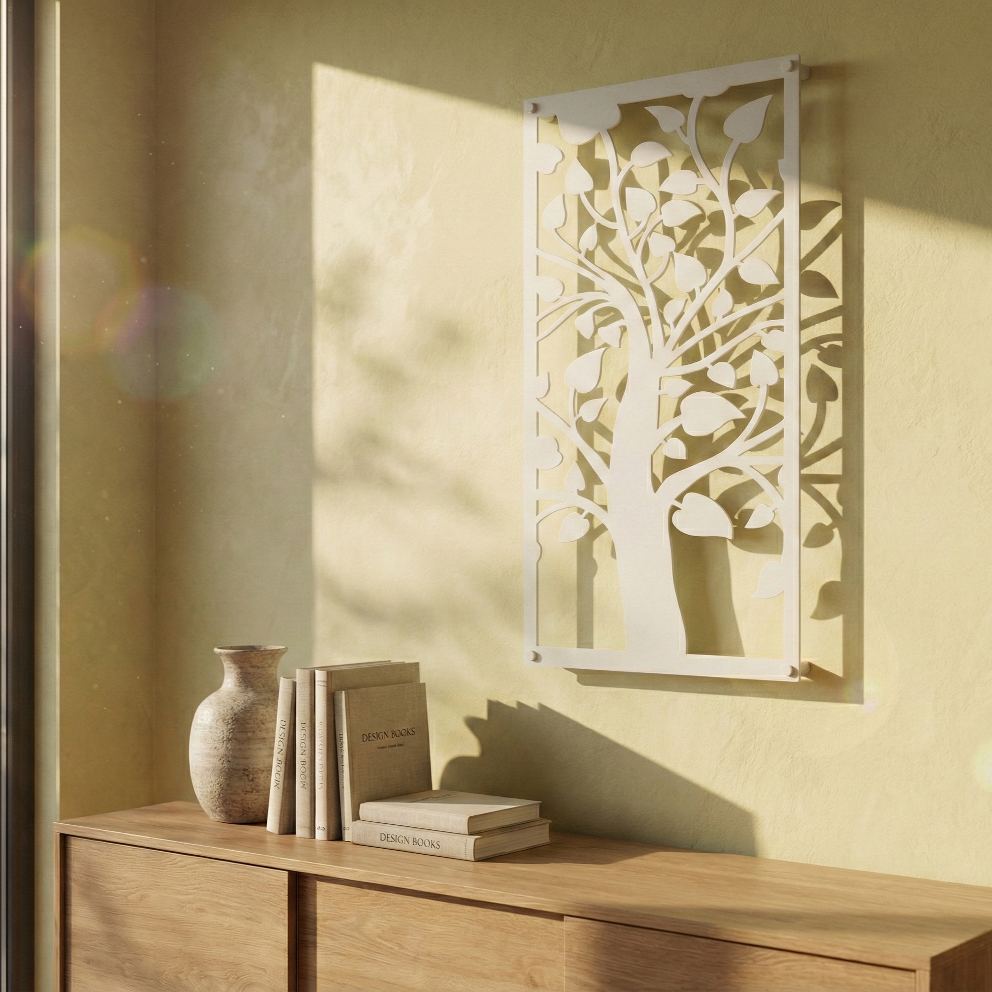 Metal Wall Art Heart Tree Home Decor