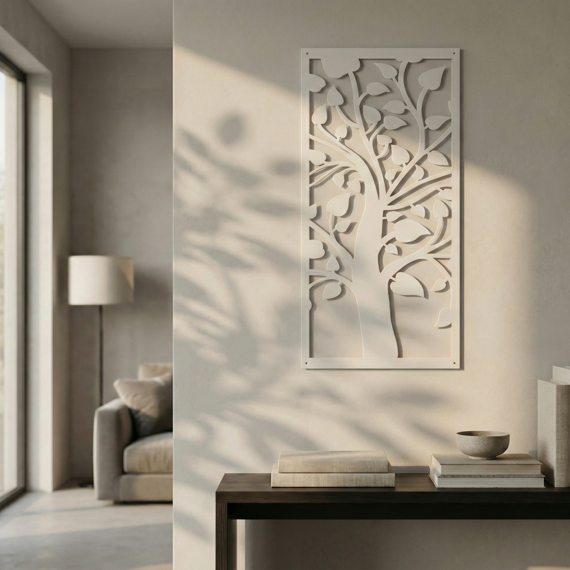 Metal Wall Art Heart Tree Home Decor