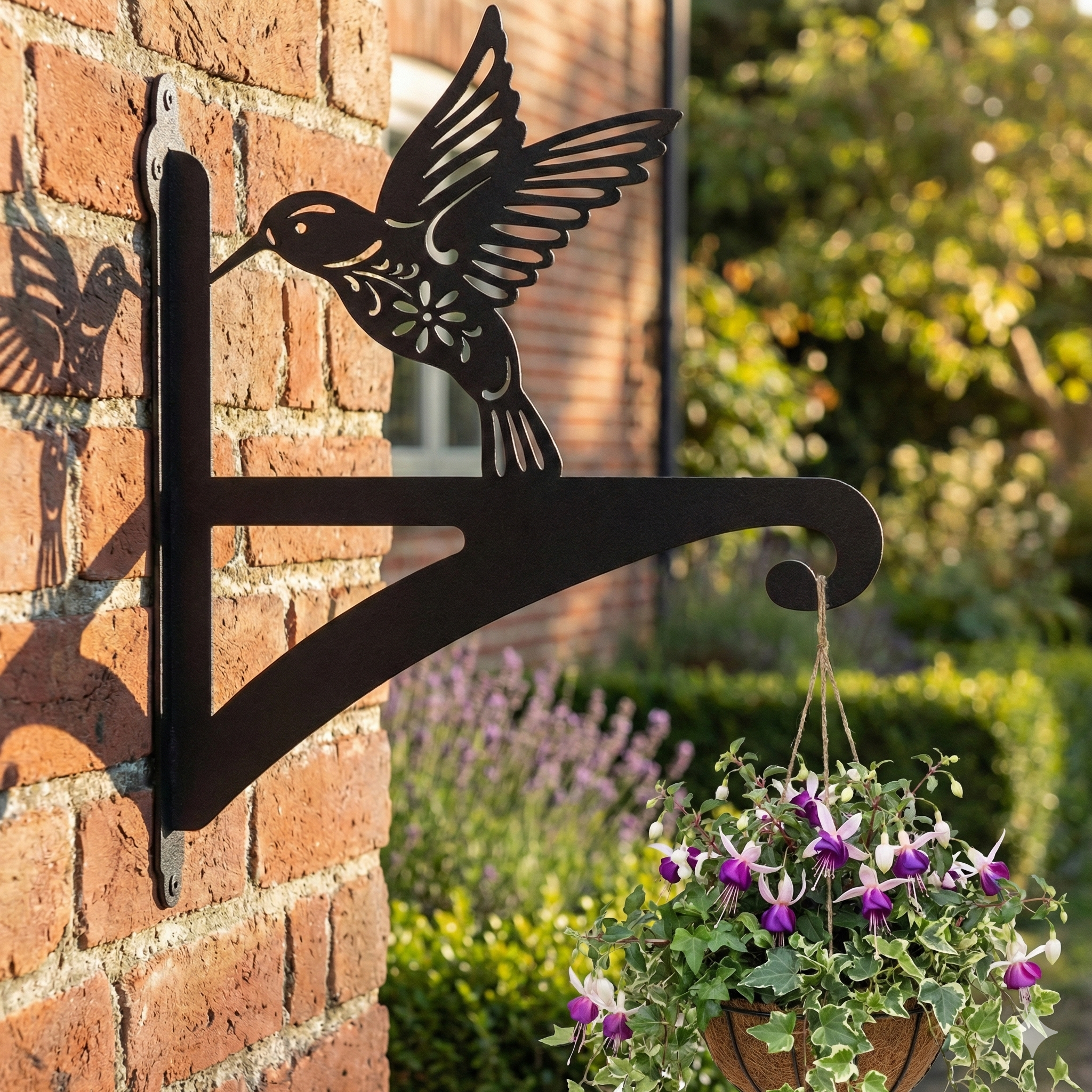 Hanging Basket Bracket Hummingbird