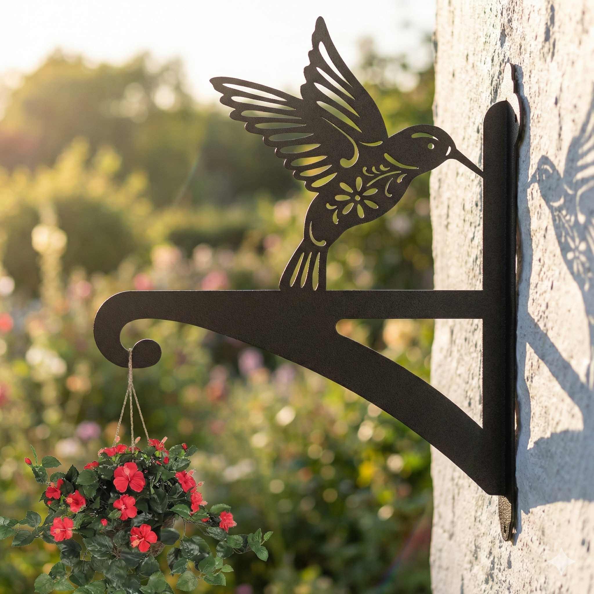 Hanging Basket Bracket Hummingbird