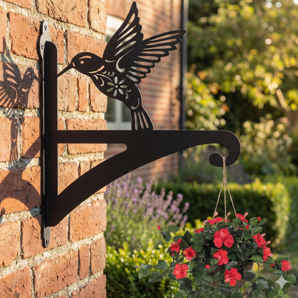 Hanging Basket Bracket Hummingbird
