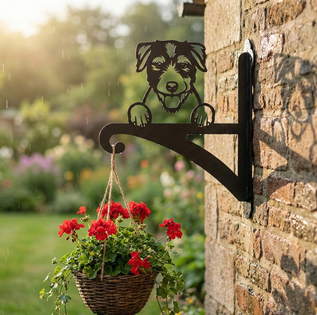 Hanging Basket Bracket Jack Russel