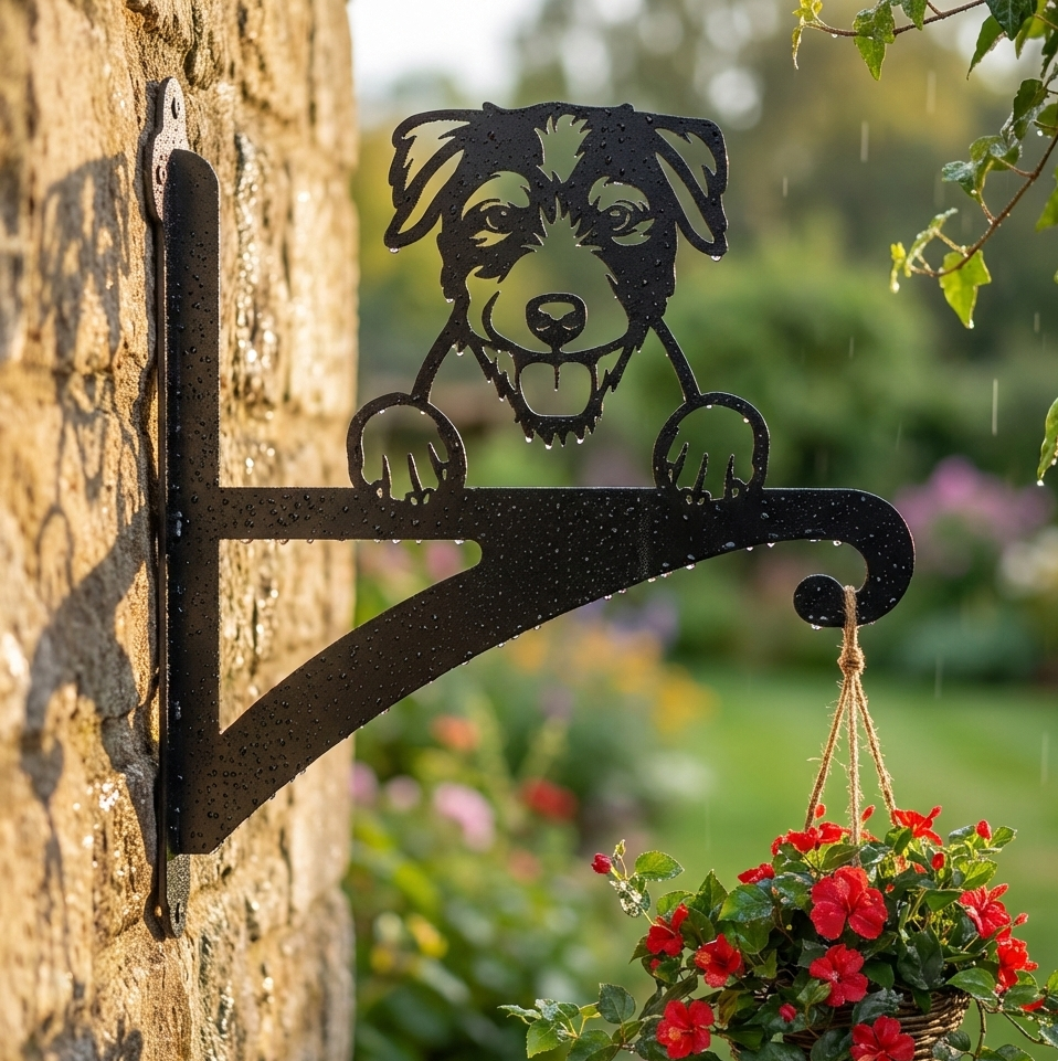 Hanging Basket Bracket Jack Russel