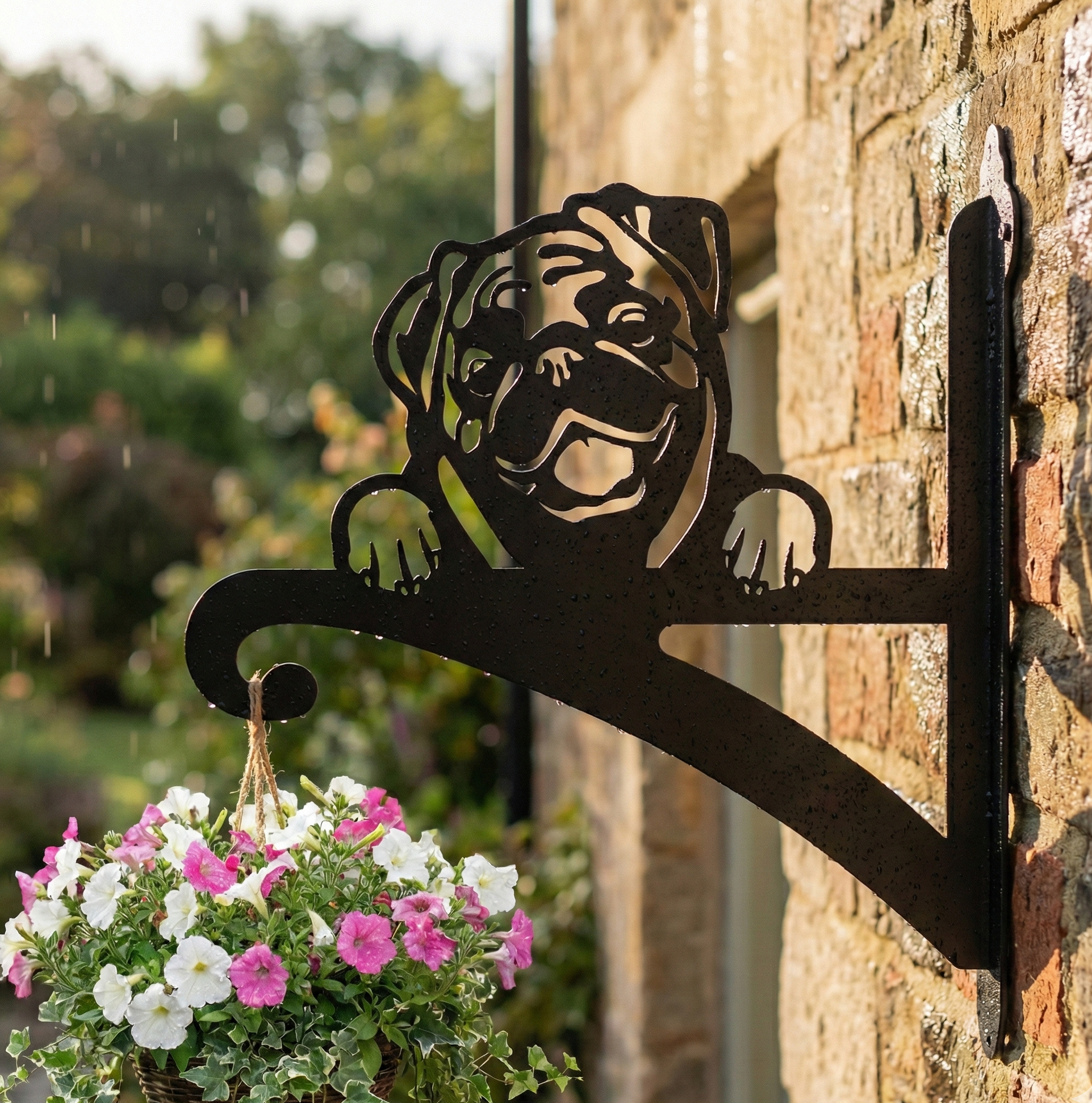 Hanging Basket Bracket Pug