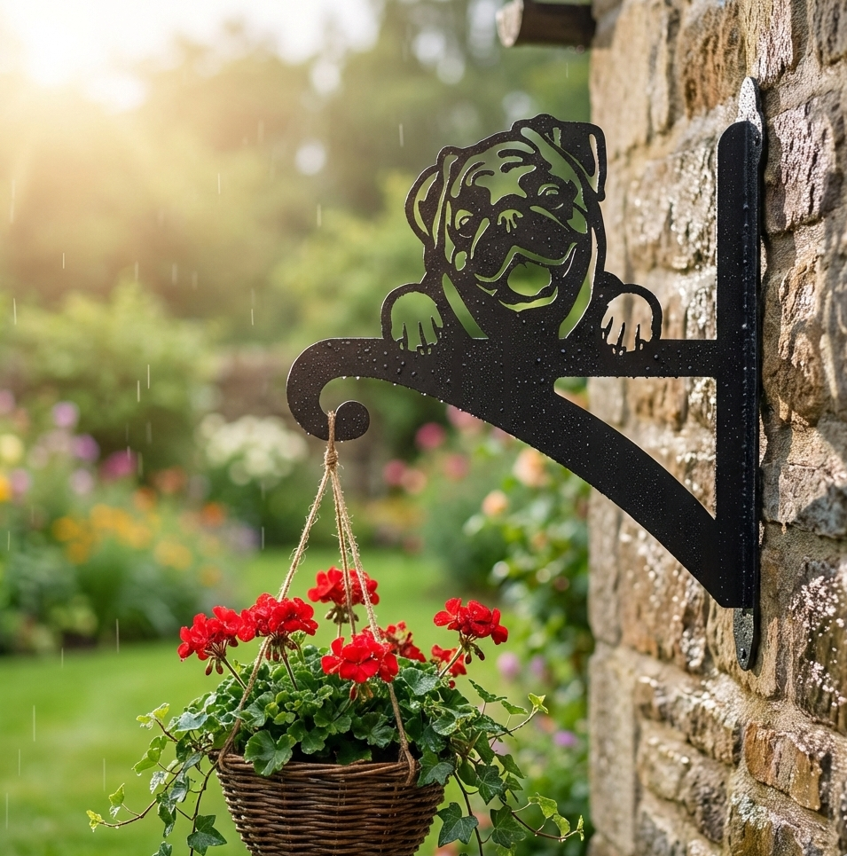 Hanging Basket Bracket Pug