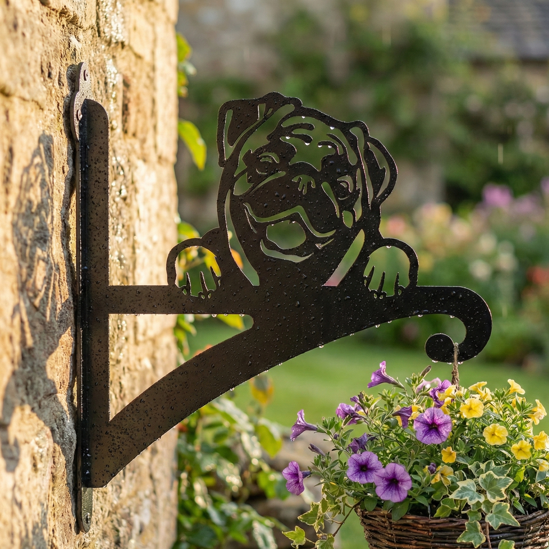 Hanging Basket Bracket Pug
