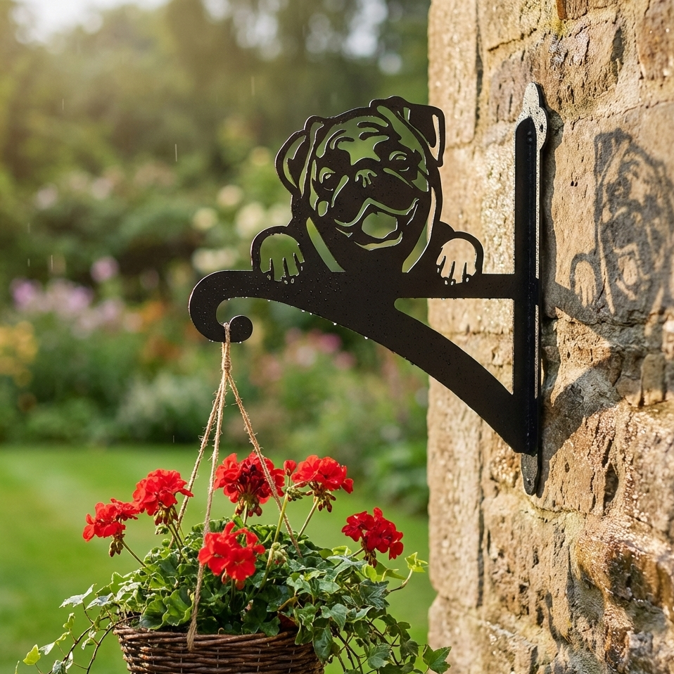 Hanging Basket Bracket Pug