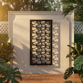 Metal Wall Art Retro Screen