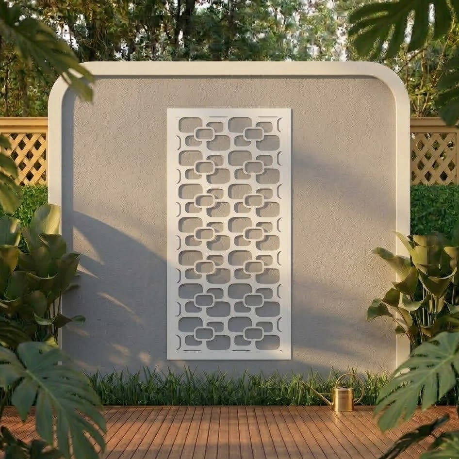 Metal Wall Art Retro Screen