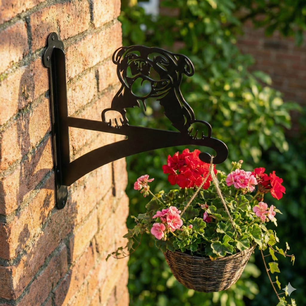 Hanging Basket Bracket Pug