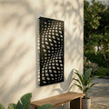 Metal Wall Art Wave Screen