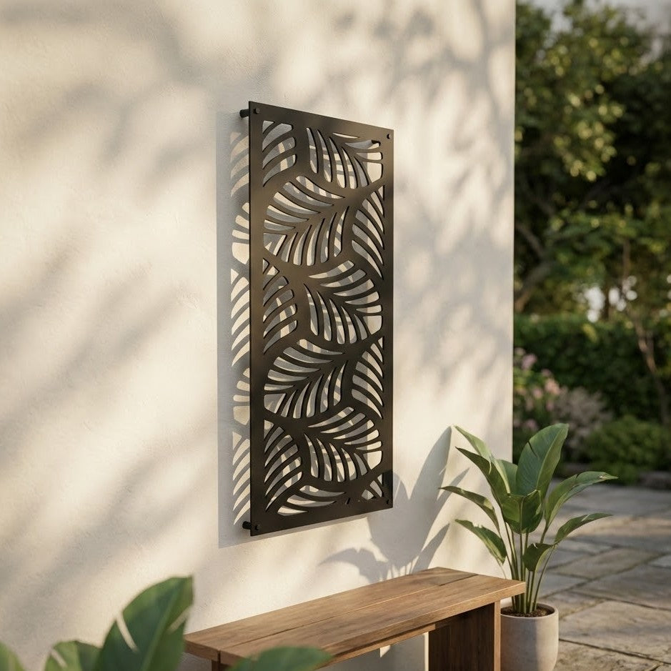 Metal Wall Art Weasel Mint Screen