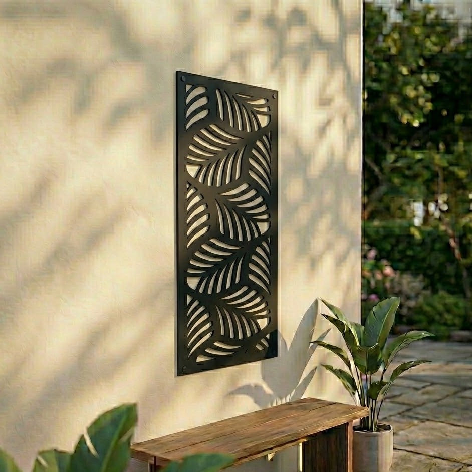 Metal Wall Art Weasel Mint Screen