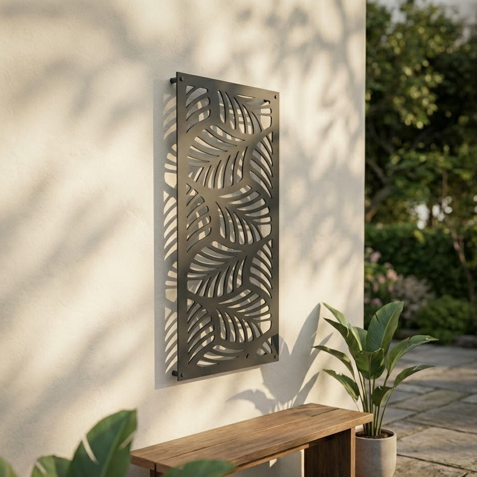 Metal Wall Art Weasel Mint Screen