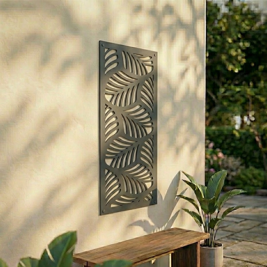 Metal Wall Art Weasel Mint Screen