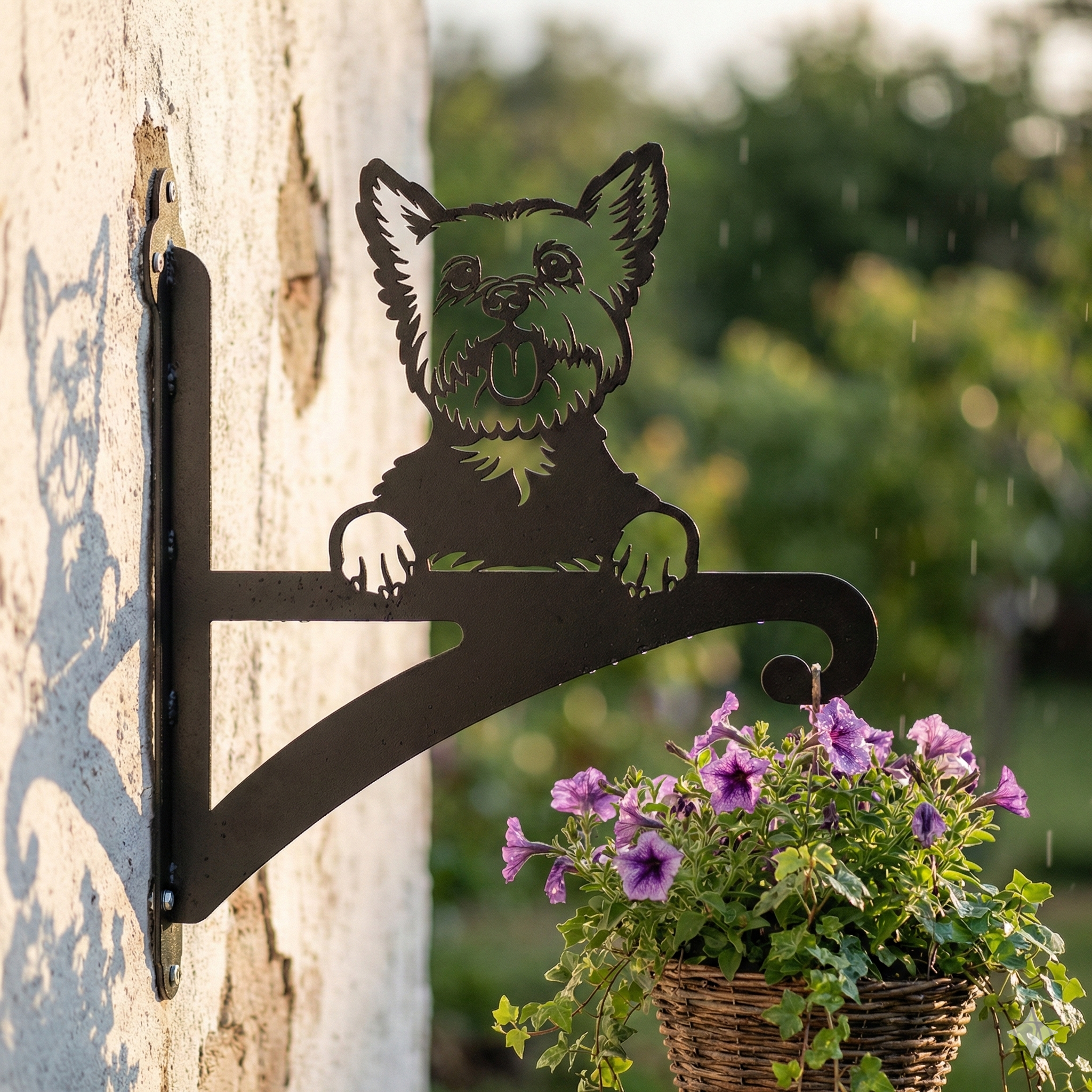 Hanging Basket Bracket Yorkshire Terrier
