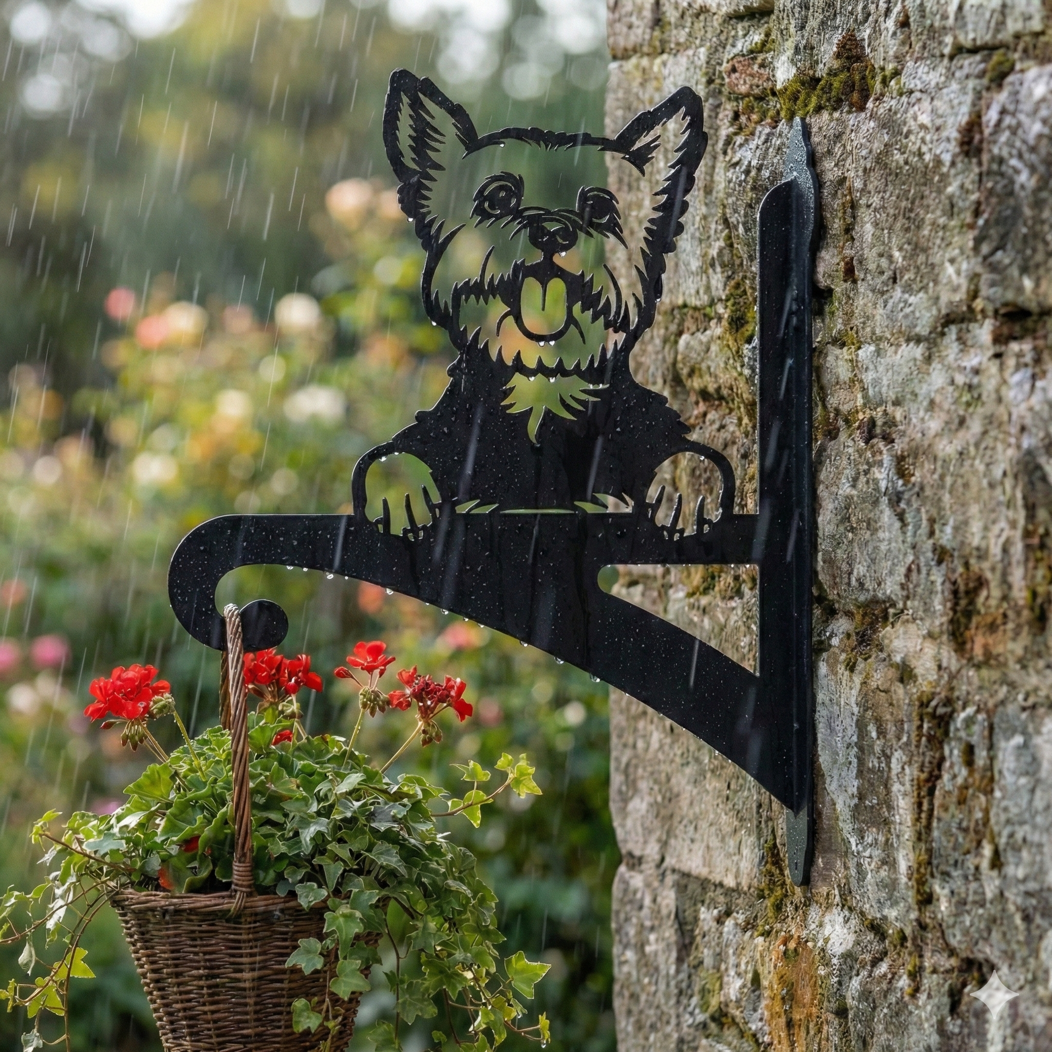 Hanging Basket Bracket Yorkshire Terrier