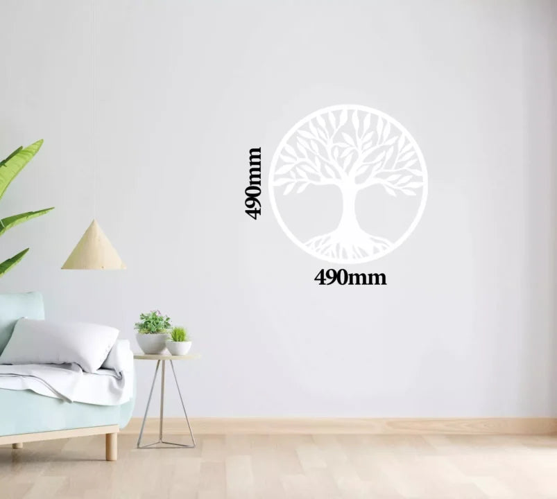 Metal Wall Art Tree Of Life Home Decor image 1