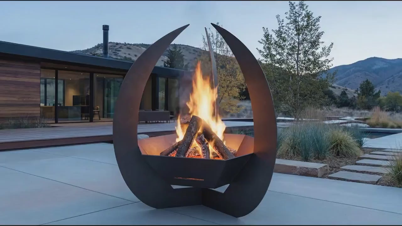 Claw Sculptural Fire Pit