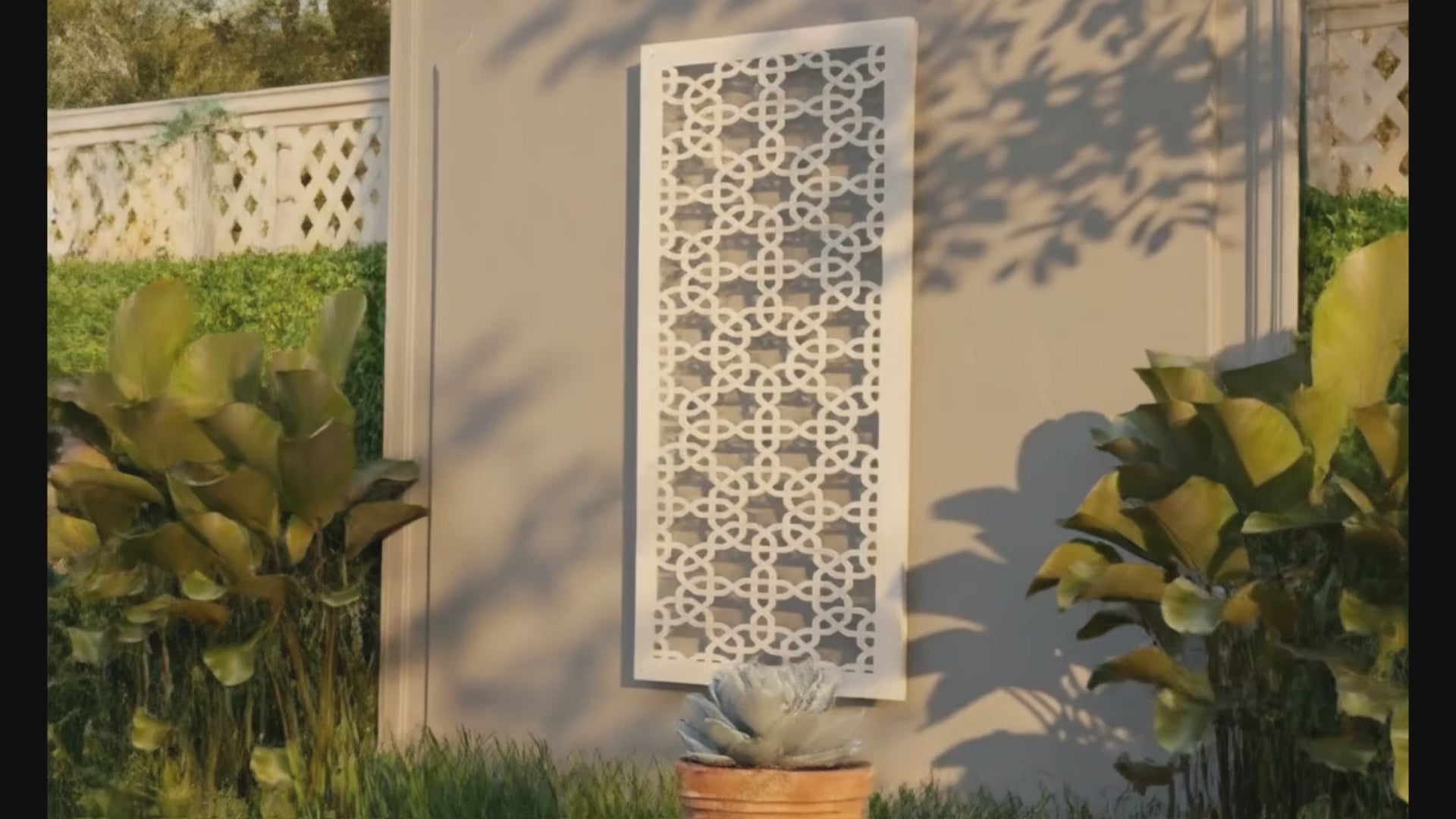 Metal Wall Art Shafalite Screen