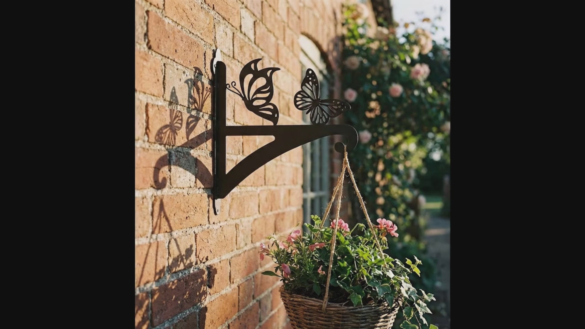 Hanging Basket Bracket Butterfly