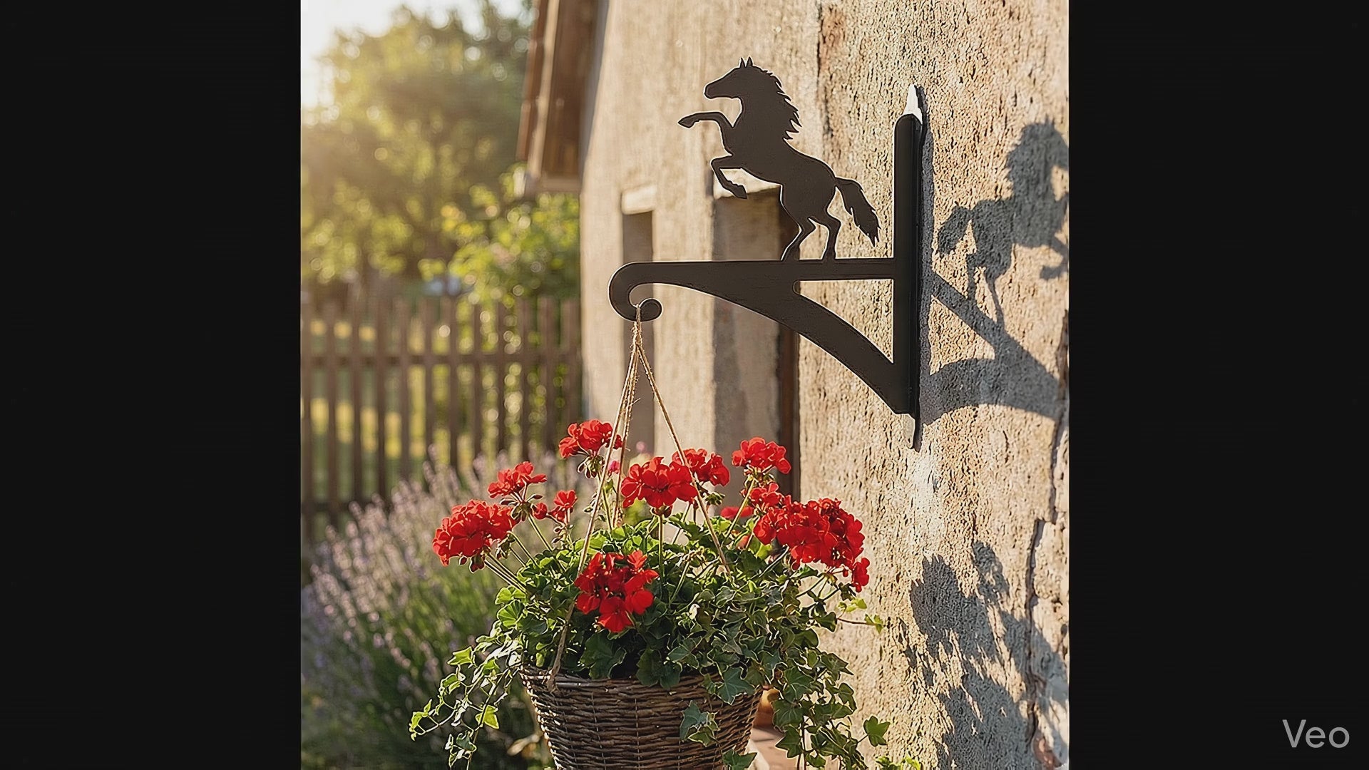 Hanging Basket Bracket Horse