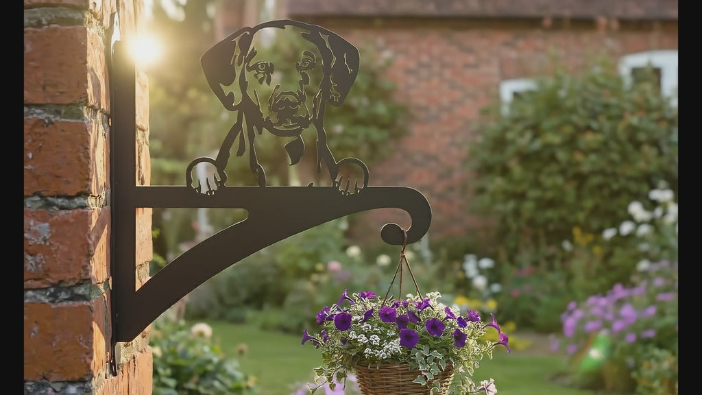Hanging Basket Bracket Dalmatian