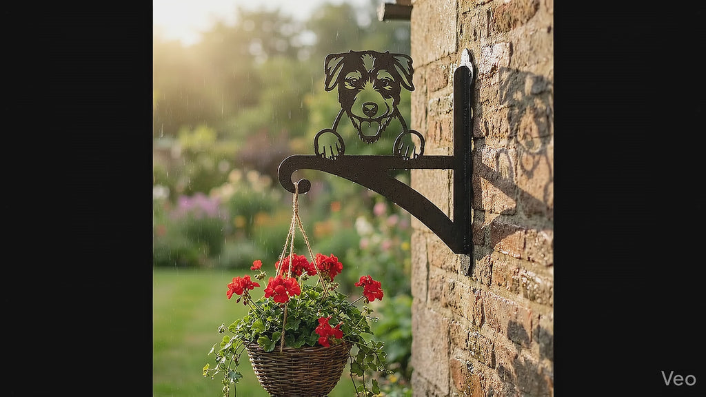 Hanging Basket Bracket Jack Russel