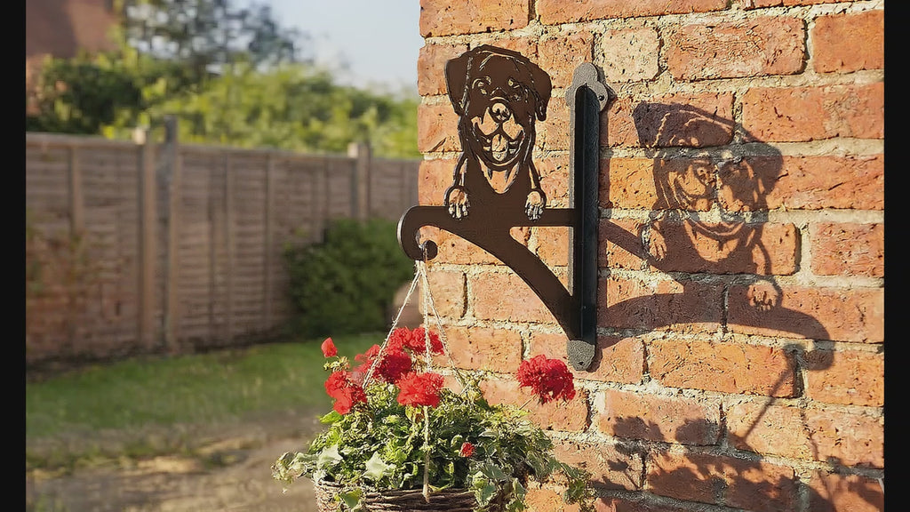 Hanging Basket Bracket Rottweiler