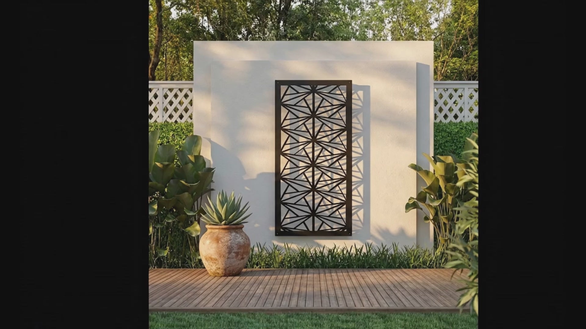 Metal Wall Art Snofine Screen